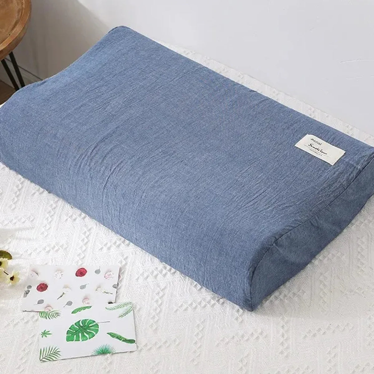 Housse Nuage, coloris bleu jean