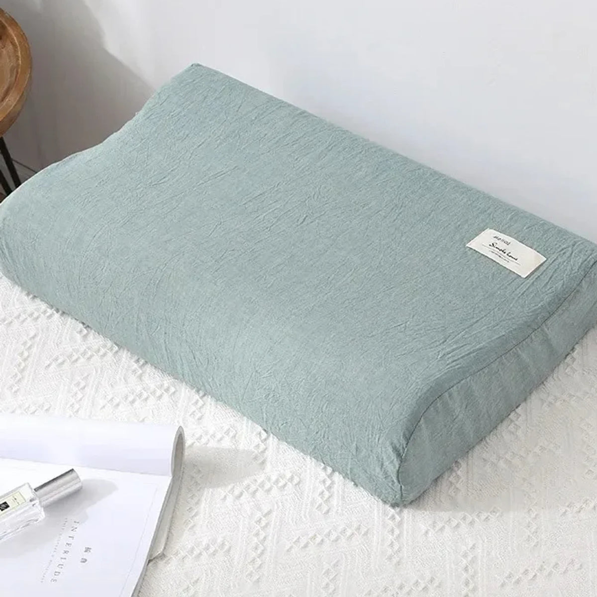 Housse Nuage, coloris vert sauge